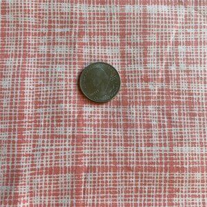 Fabric Remnant Quilters Hudson Showcase Peach Orange 44" x 40" Quilting